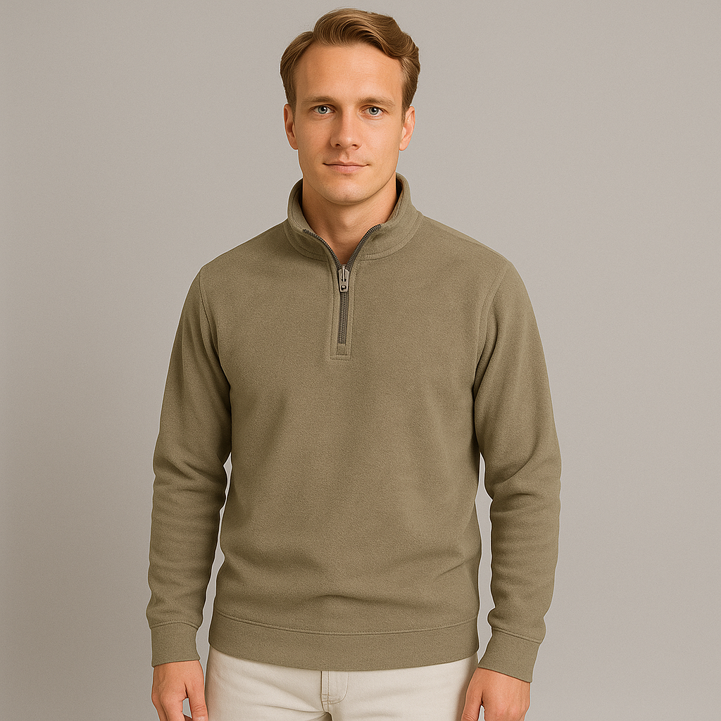 Joshua | Zip fleece genser