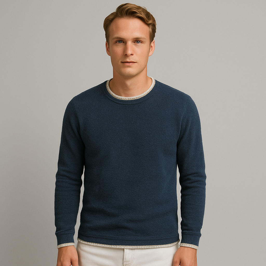 Kristian | Stilig bomulls-T-skjorte