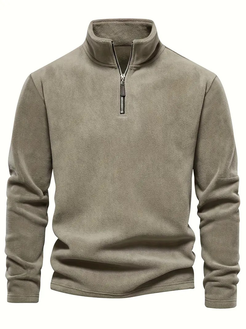 Joshua | Zip fleece genser