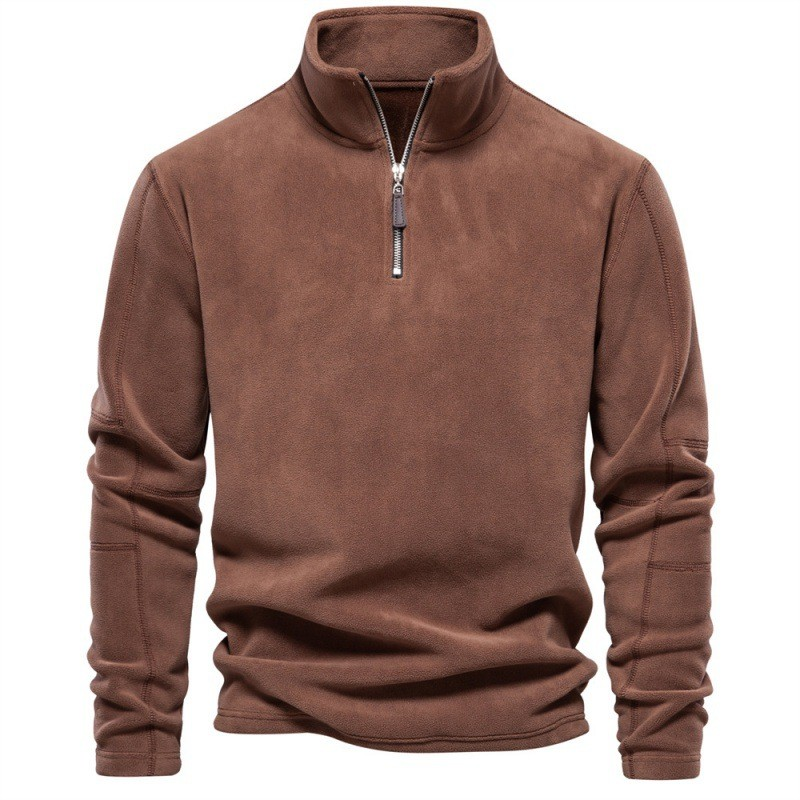 Joshua | Zip fleece genser