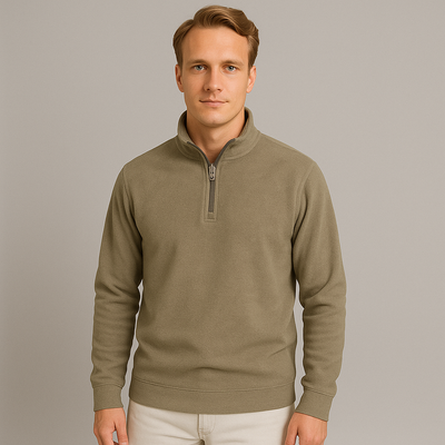 Joshua | Zip fleece genser