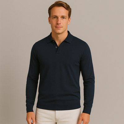 Boris | Langermet Poloshirt