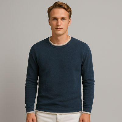 Kristian | Stilig bomulls-T-skjorte