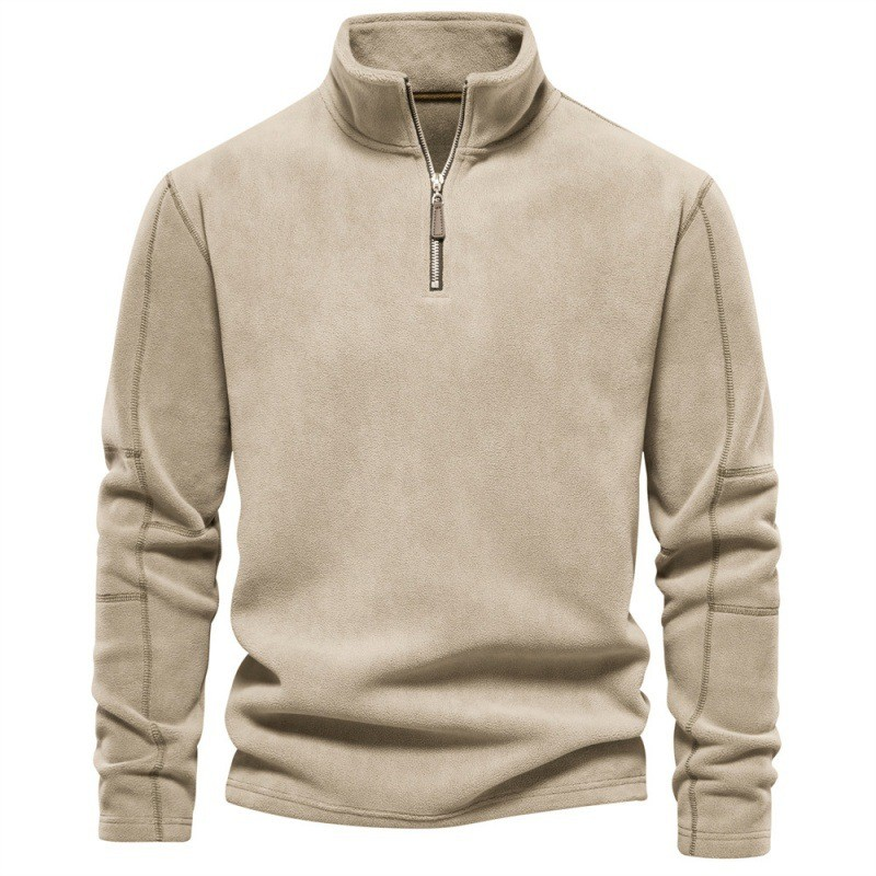 Joshua | Zip fleece genser