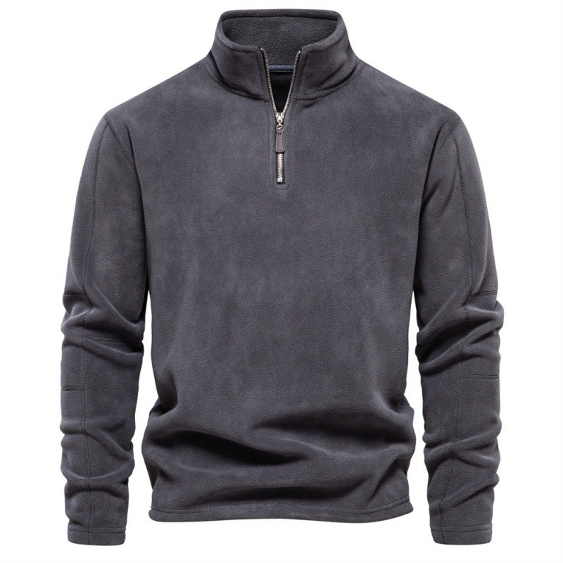 Joshua | Zip fleece genser